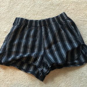 brandy melville striped shorts